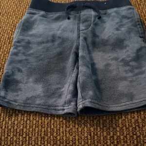Garanimals Navy Blue Fleece Shorts with Drawstring